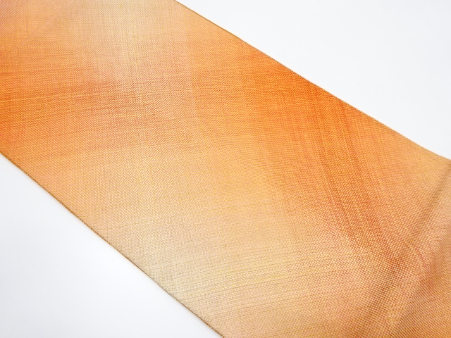 抽象模様織出し暈し全通袋帯